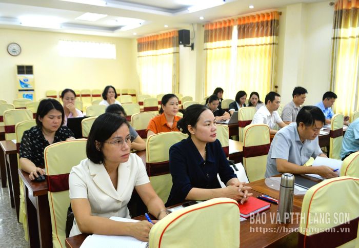 Các học viên tham gia hội nghị tập huấn