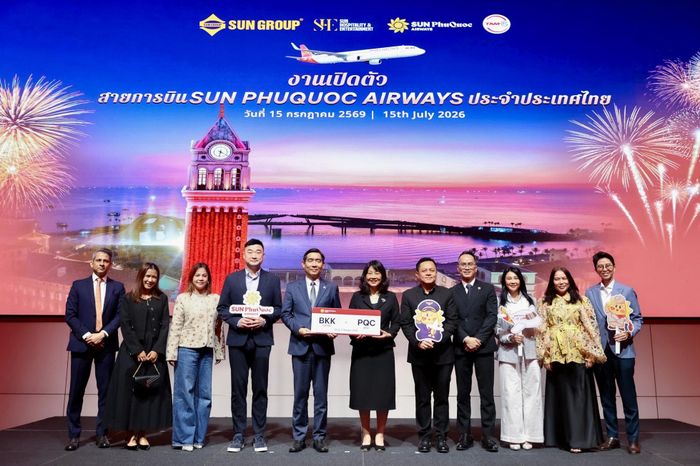 Hội thảo quy tụ hơn 100 đại diện doanh nghiệp lữ hành, đại lý cũng như đối tác tại Thái Lan. Ảnh: Sun Group