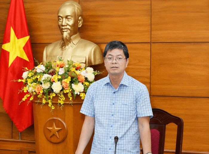 Phó Chủ tịch UBND tỉnh Nguyễn Hồng Hải kết luận buổi làm việc