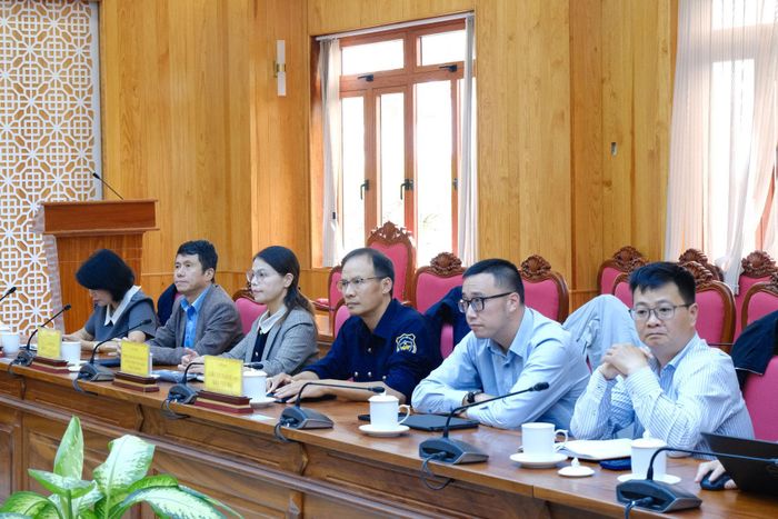 Lãnh đạo các cơ quan, đơn vị Sở Tài chính tham dự hội nghị