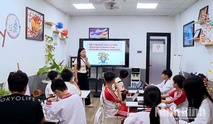 Ngành Giáo dục đẩy mạnh chuyển đổi số trong giảng dạy và học tập tại các nhà trường.