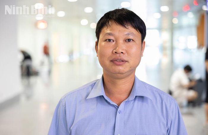 Ông Nguyễn Văn Trường, phụ huynh của nữ sinh Nguyễn Thị Bích Ngọc