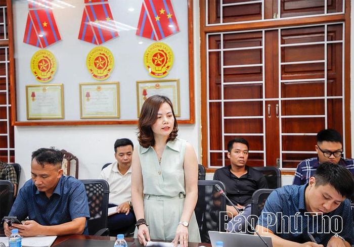 Chủ đầu tư dự án báo cáo tiến độ triển khai.