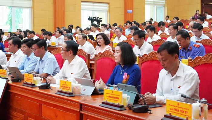 Đại biểu tham dự kỳ họp - Ảnh: X.P
