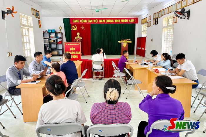 UBND xã Gia Phù triển khai mô hình “Tiếp công dân lưu động” tại bản Giàng.