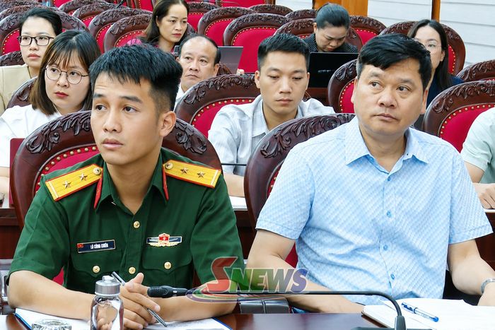 Các đại biểu dự hội nghị tập huấn.
