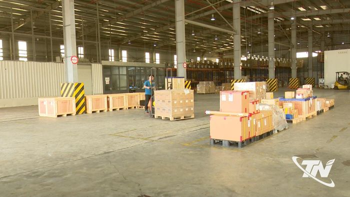 Hệ thống kho bãi của Công ty CP Logistics ASG tại KCN Yên Bình góp phần nâng cao hiệu quả chuỗi cung ứng cho các doanh nghiệp.