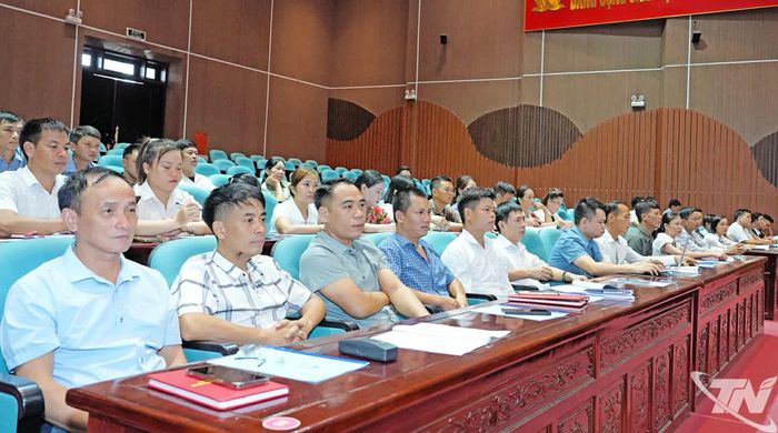 Các đại biểu tham dự Hội nghị tập huấn.