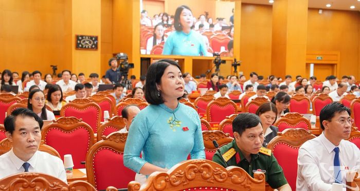 Đại biểu chất vấn.