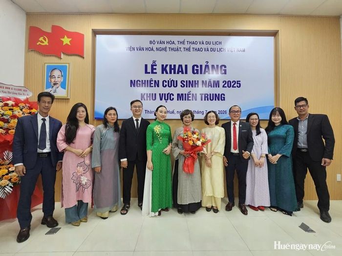 Khóa nghiên cứu sinh đầu tiên tại miền Trung của Viện Văn hóa, Nghệ thuật, Thể thao và Du lịch Việt Nam