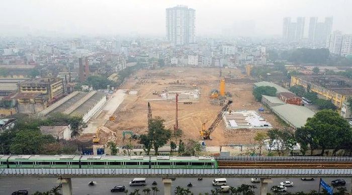 Dự án Vinhomes Cao Xà Lá đang trong giai đoạn xây dựng.