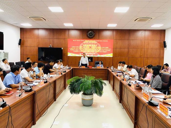 Ban Dân tộc HĐND thành phố làm việc với các cơ quan liên quan