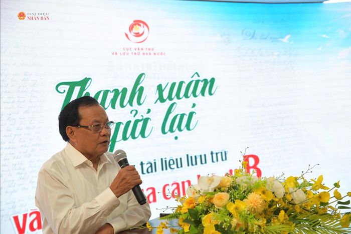Nguyên Bí thư Thành ủy Hà Nội Phạm Quang Nghị, cán bộ đi B từ năm 1967, chia sẻ tại chương trình