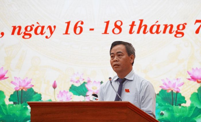 Chủ tịch HĐND tỉnh Nguyễn Đăng Quang phát biểu bế mạc kỳ họp