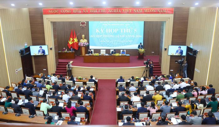 HĐND tỉnh Quảng Ngãi khóa XIV, nhiệm kỳ 2026 - 2031 khai mạc Kỳ họp thứ Năm