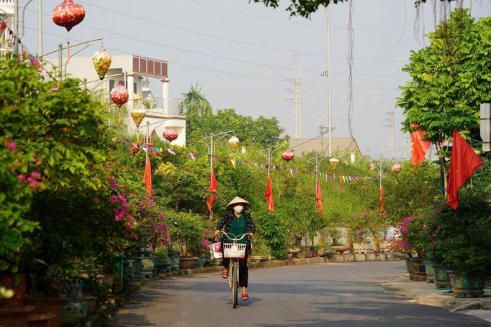 Chương trình mục tiêu quốc gia xây dựng nông thôn mới mang lại diện mạo mới, khang trang, hiện đại cho nông thôn Ảnh: Minh Lý