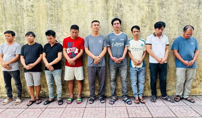 Các đối tượng trong vụ án được di lý từ tỉnh Lâm Đồng về Hà Tĩnh để phục vụ công tác điều tra.