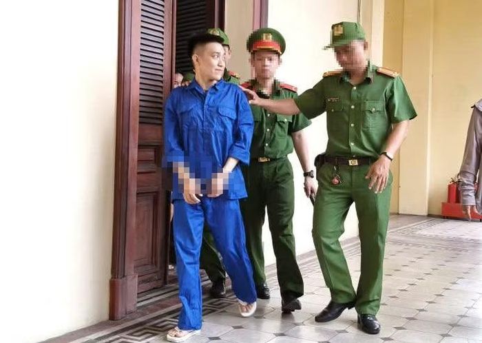 Bị cáo Nguyễn Ngọc Lâm sau phiên xét xử.
