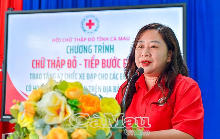 Bà Hồ Quý Nhi, Phó Chủ tịch Hội Chữ thập đỏ tỉnh, cho biết, Hội sẽ tiếp tục duy trì chương trình trong những năm tới, hướng đến mục tiêu không để học sinh bỏ học vì điều kiện kinh tế khó khăn.