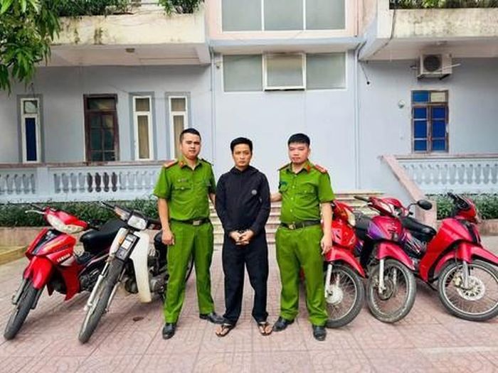 Nguyễn Kế Tài bị bắt giữ cùng tang vật