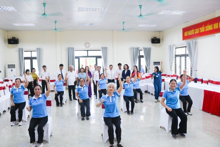 Điểm đặc biệt của mô hình là tận dụng cơ sở vật chất và nguồn nhân lực sẵn có của y tế cơ sở, không phát sinh thêm tổ chức bộ máy. Ảnh: PV