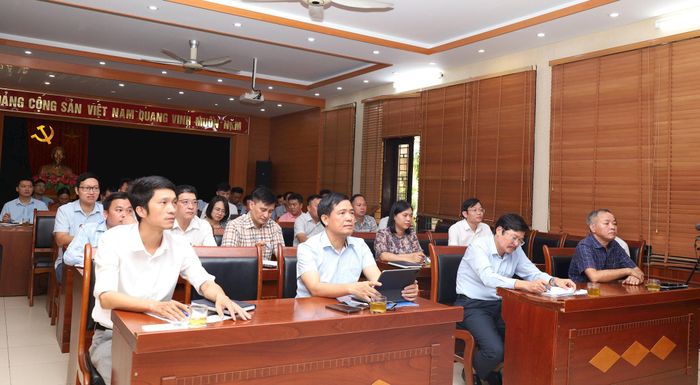 Các đại biểu dự buổi tập huấn. Ảnh: Kim Nhuệ
