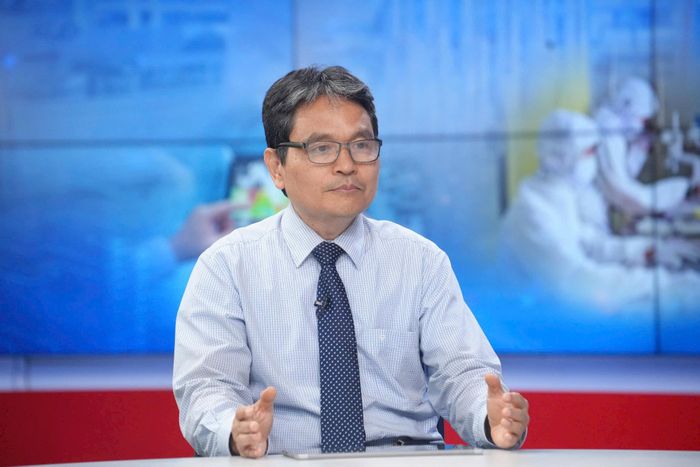 PGS.TS Trần Quốc Bình, Phó Hiệu trưởng Trường Đại học Khoa học Tự nhiên, Đại học Quốc gia Hà Nội. Ảnh: Phạm Hùng
