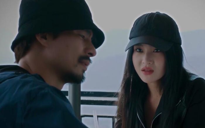 Sương là người tiếp cận Lê Trường ở Santana. Ảnh VTV