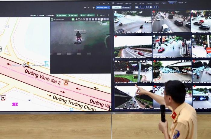Một trường hợp được camera AI nhận định đang mang/sử dụng vũ khí.