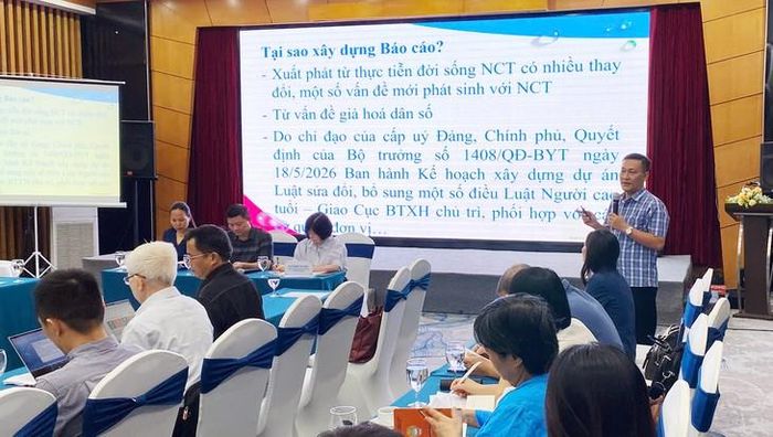 Ông Nguyễn Trung Thành, lãnh đạo Phòng NCT, Cục Bảo trợ xã hội.