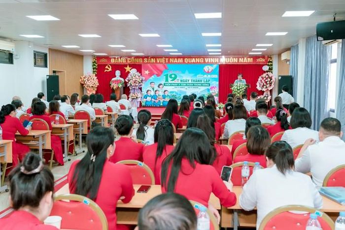 Quang cảnh lễ kỷ niệm.