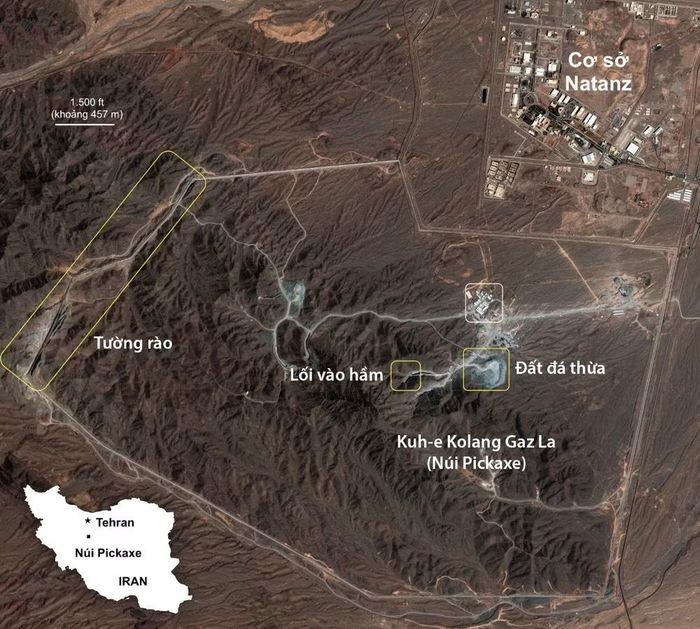 Khi đó, ông Ali Akbar Salehi, người đứng đầu Cơ quan Năng lượng Nguyên tử Iran, cho biết mục tiêu là xây dựng một khu sản xuất máy ly tâm thế hệ mới hiện đại hơn trong lòng núi gần Natanz.