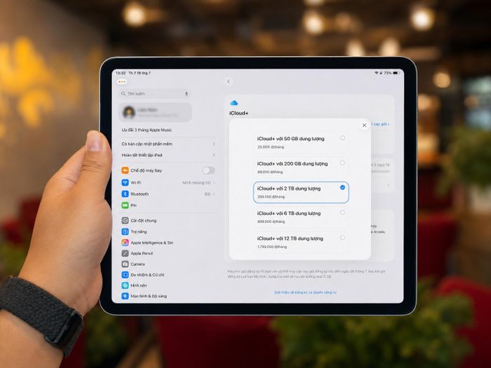 Apple đồng loại tăng giá 5 gói iCloud+ tại Việt Nam. Ảnh: Quang Nam.