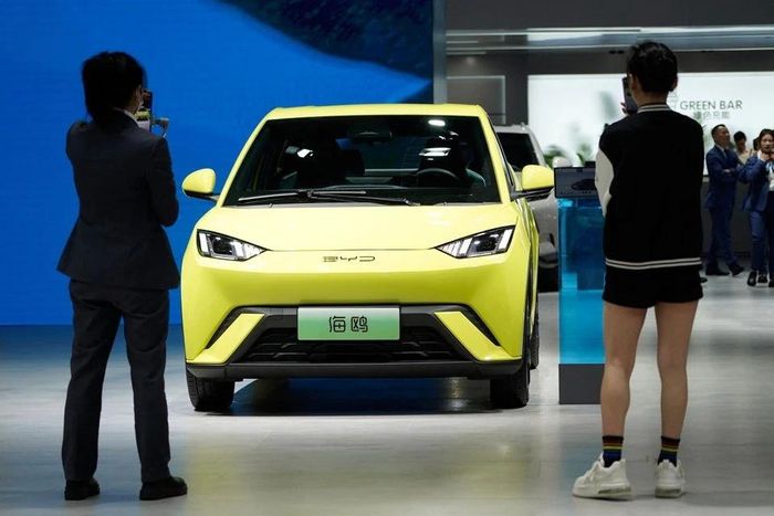 BYD Seagull có tên gọi Dolphin Mini tại thị trường Brazil. Ảnh minh họa: Reuters.