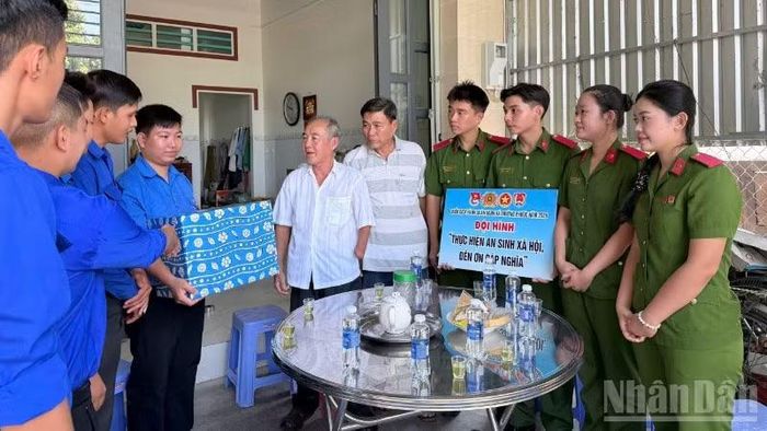 Chiến dịch “Hành quân xanh” năm 2026 thực hiện chương trình an sinh xã hội, đền ơn đáp nghĩa.
