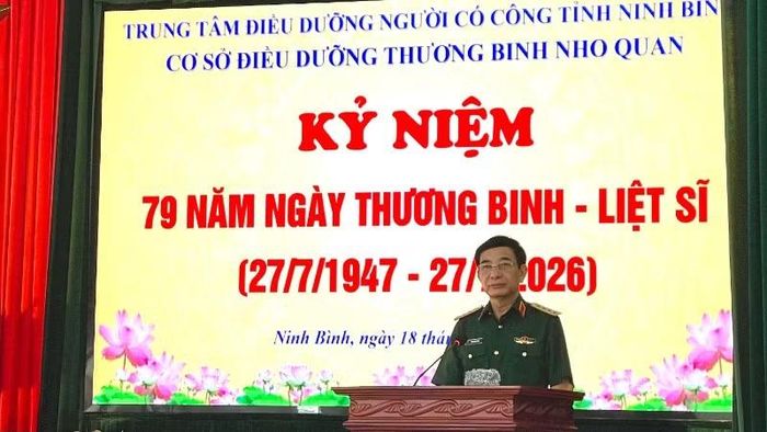 Đại tướng Phan Văn Giang, Ủy viên Bộ Chính trị, Phó Thủ tướng Chính phủ, Bộ trưởng Quốc phòng, phát biểu tại chương trình.