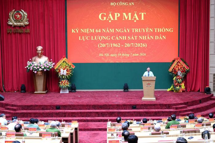 Tổng Bí thư, Chủ tịch nước Tô Lâm phát biểu tại cuộc gặp mặt.