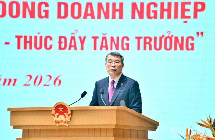 Thủ tướng Chính phủ Lê Minh Hưng phát biểu ý kiến kết luận hội nghị. (Ảnh: THANH GIANG)