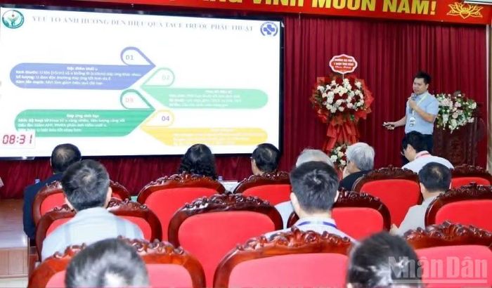Hội thảo khoa học diễn ra tại 2 hội trường chuyên biệt với 16 báo cáo khoa học có giá trị thực tiễn cao.