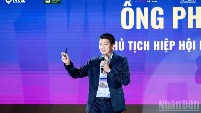 Ông Phan Đức Trung, Chủ tịch Hiệp hội Blockchain và Tài sản số Việt Nam (VBA), chia sẻ về yêu cầu xây dựng hạ tầng niềm tin cho thị trường tài sản số.