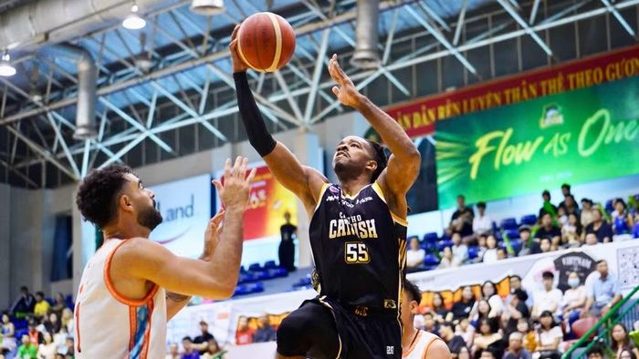 Corey Raley-Ross sắm vai chủ lực đột phá cho Cantho Catfish.