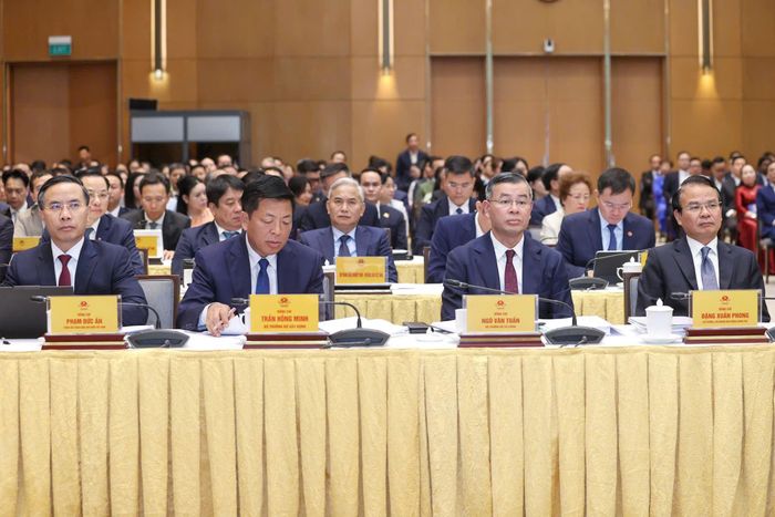 Các đại biểu dự hội nghị. Ảnh: VIẾT CHUNG