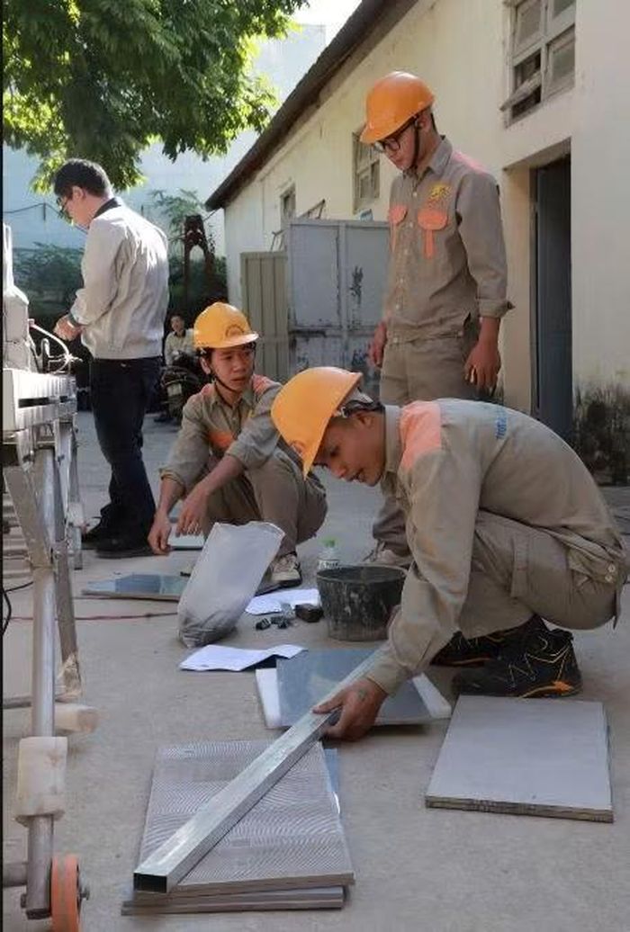Trường Cao đẳng Xây dựng số 1 đẩy mạnh chương trình giáo dục nghề nghiệp.