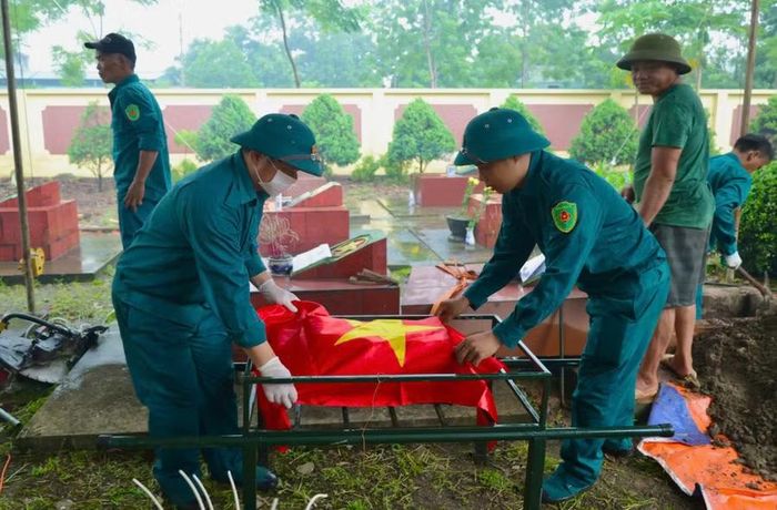 Quy trình lấy mẫu được thực hiện chính xác, kính cẩn.