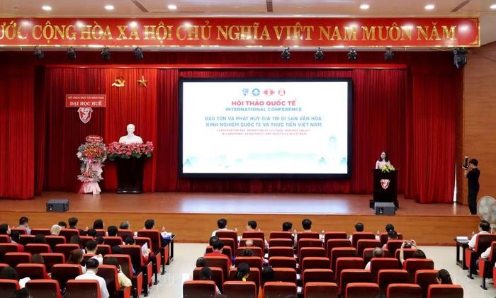 Nhiều tham luận xuất sắc xoay quanh vấn đề Bảo tồn di sản trong kỷ nguyên số được báo cáo tại Hội thảo.