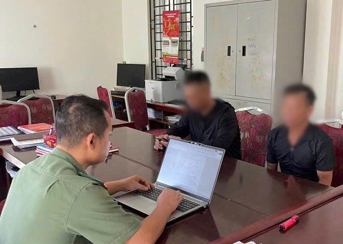 Công an phường Hải An triệu tập, làm việc với 2 trường hợp thả diều trong khu vực cấm.