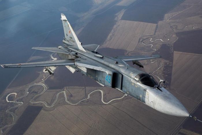 Cường kích Su-24. Ảnh: TASS