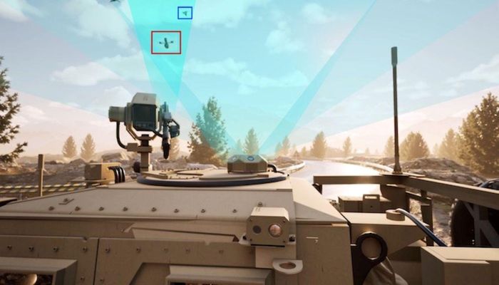 Hệ thống phát hiện drone ClearSky của Axon Vision. Ảnh: Axon Vision/israeldefense.co.il