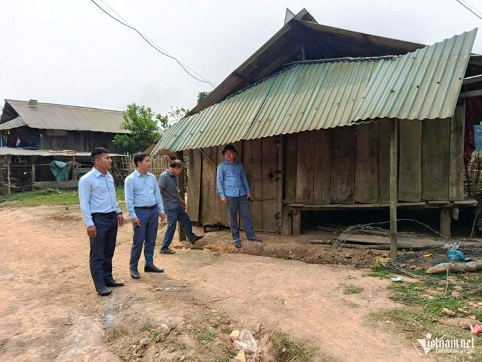 Bản Kẻo Nam, xã Bắc Lý có tỷ lệ lao động ly hương cao.Ảnh: Thanh Hải