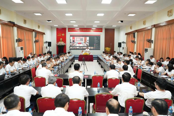 Toàn cảnh hội nghị. Ảnh: VDB